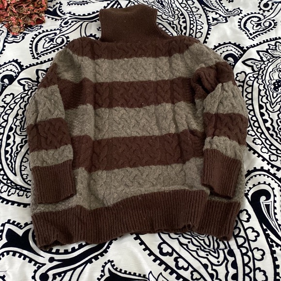 Halogen x Atlantic pacific striped wool sweater - Picture 5 of 5